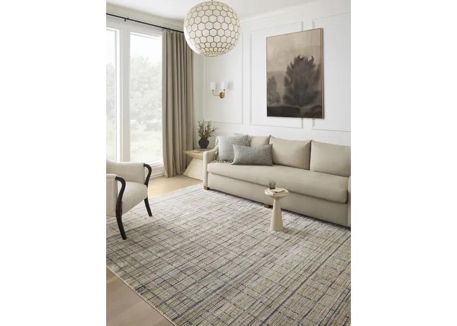 Soho SOH04 Pebble/Charcoal 5'3" x 7'9" Rug