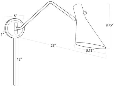 Spyder Single Arm Sconce