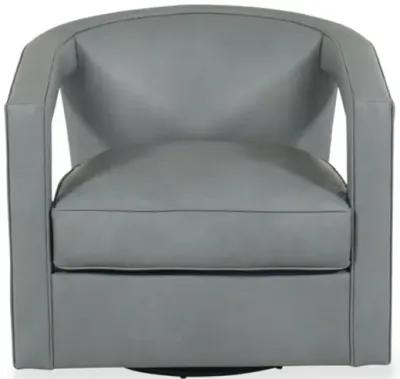 Alana Leather Swivel Chair