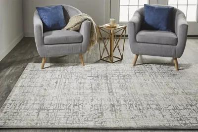 Waldor 3683F Ivory/Gray 6'7" x 9'6" Rug