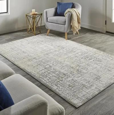 Waldor 3683F Ivory/Gray 6'7" x 9'6" Rug