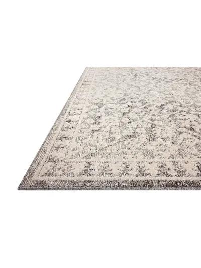 Gigi Grey/Ivory 6'7" x 9'2" Area Rug by Magnolia Home by Joanna Gaines x Loloi