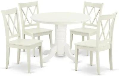 Dining Room Set Linen White