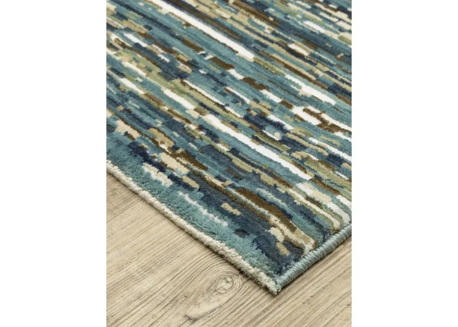 Reed 5'3" x 7'6" Blue Rug