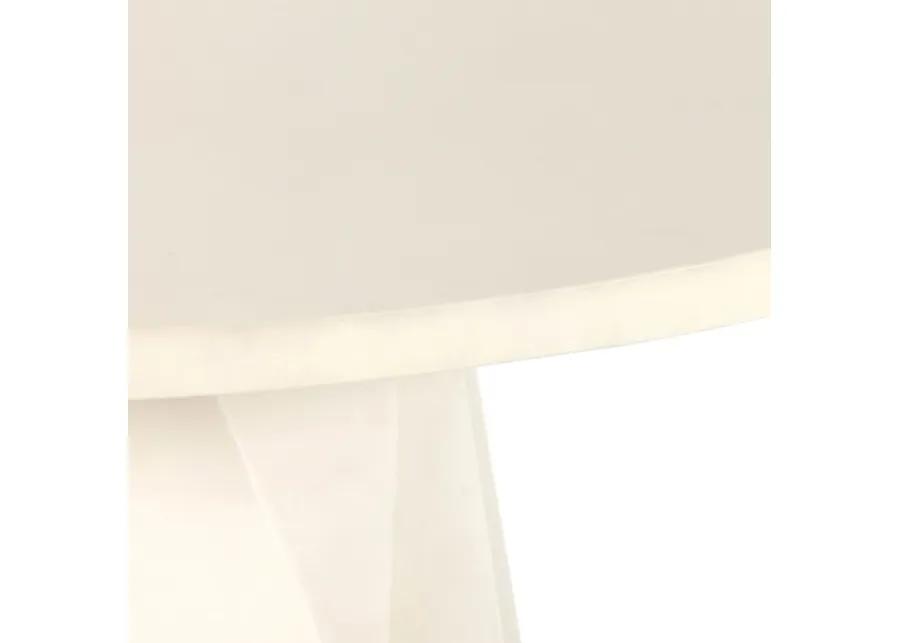 Bowman Outdoor Dining Table - White Concrete