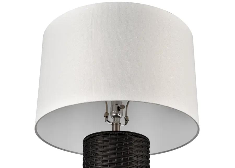 Mulberry Lane Black 30'' High 1-Light Table Lamp