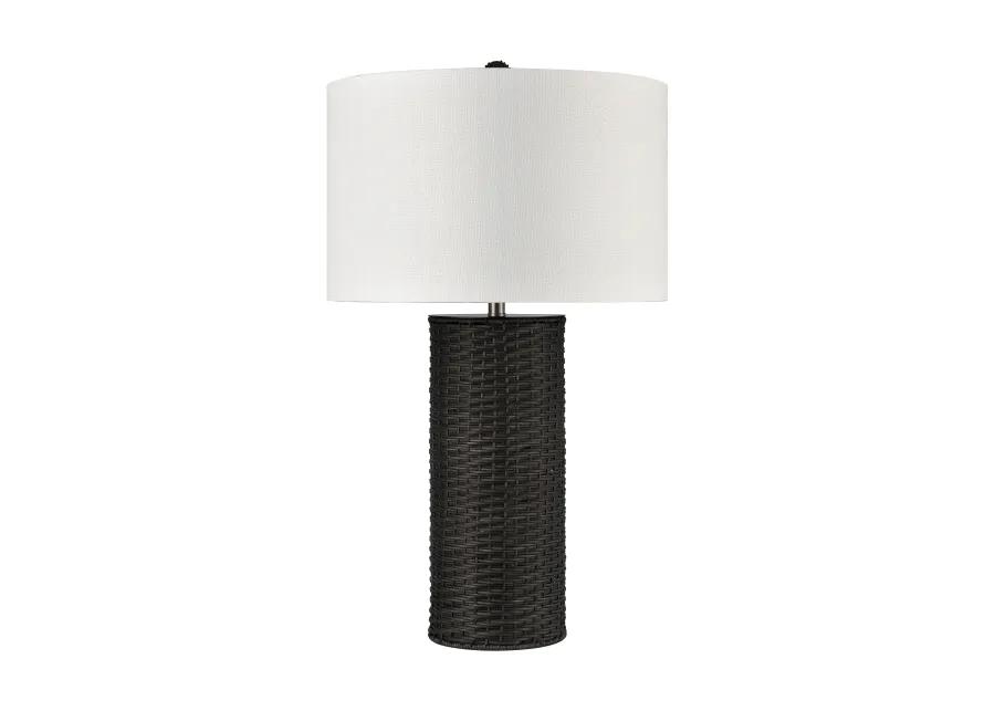 Mulberry Lane Black 30'' High 1-Light Table Lamp