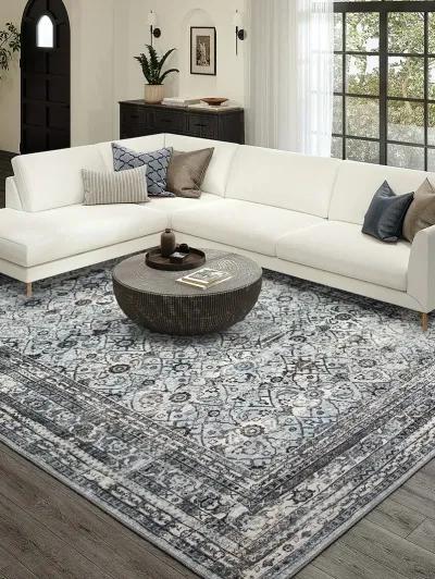 Jericho JC7 Pewter 9' x 12' Rug