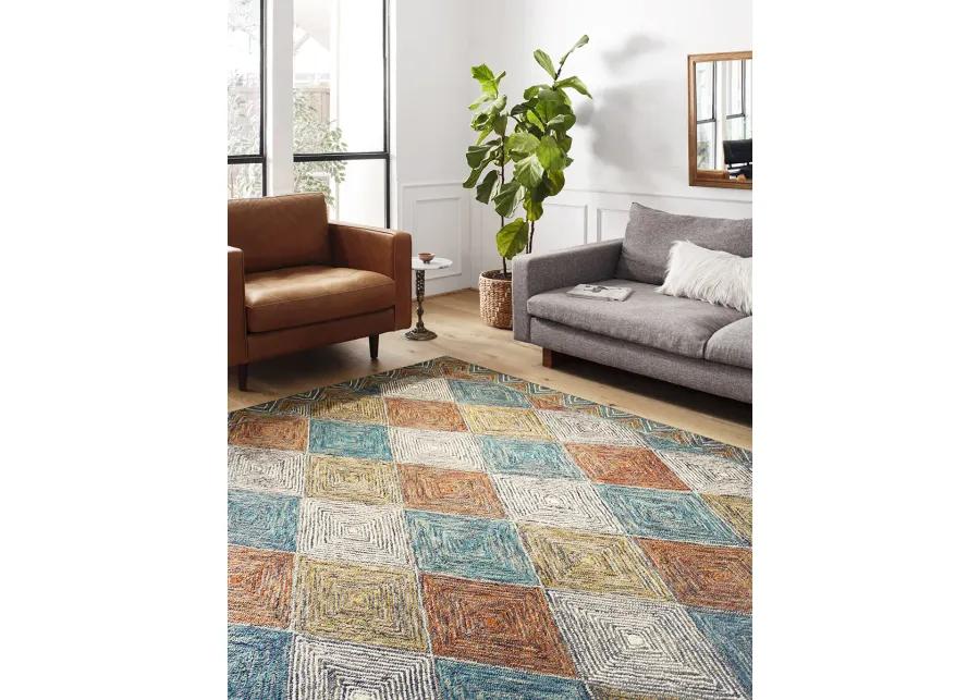 Spectrum SPE02 Sunset/Ocean 5' x 7'6" Rug