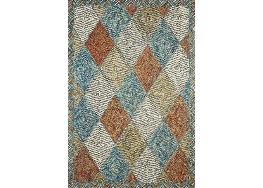 Spectrum SPE02 Sunset/Ocean 5' x 7'6" Rug