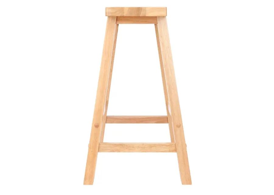 Satori 24" Saddle Seat Bar Stool Beech