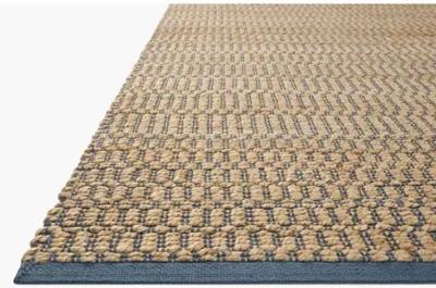 Colton CON05 Natural/Navy 5' x 7' Rug