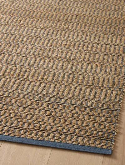 Colton CON05 Natural/Navy 5' x 7' Rug