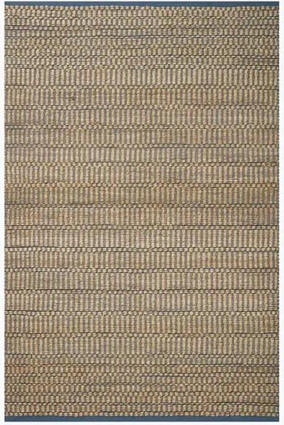 Colton CON05 Natural/Navy 5' x 7' Rug