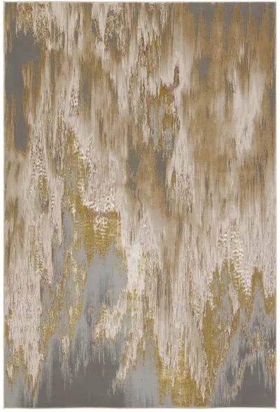 Catalyst Ulysses Yellow/Gold 3'3" x 12' Runner Rug