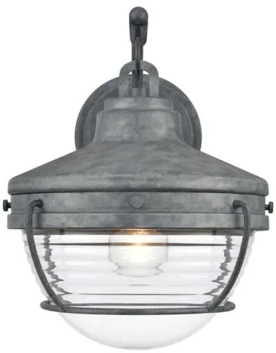 Eastport 14'' High 1-Light Grey Outdoor Sconce