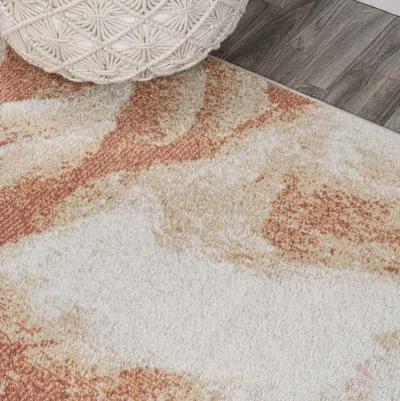 Petalo Abstract Two Tone Modern Area Rug