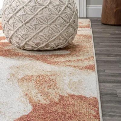 Petalo Abstract Two Tone Modern Area Rug