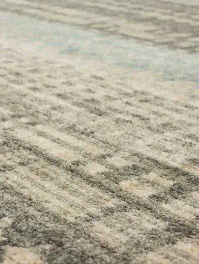 Euphoria Eddleston Ash gray 5' 3" X 7' 10" Rug