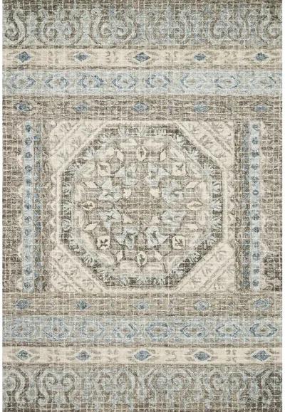 Tatum Stone/Blue 9'3" x 13' Rug