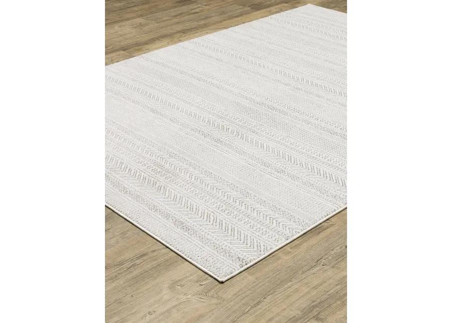 Montecito 2'3" x 7'6" White Rug