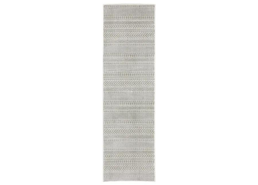 Montecito 2'3" x 7'6" White Rug