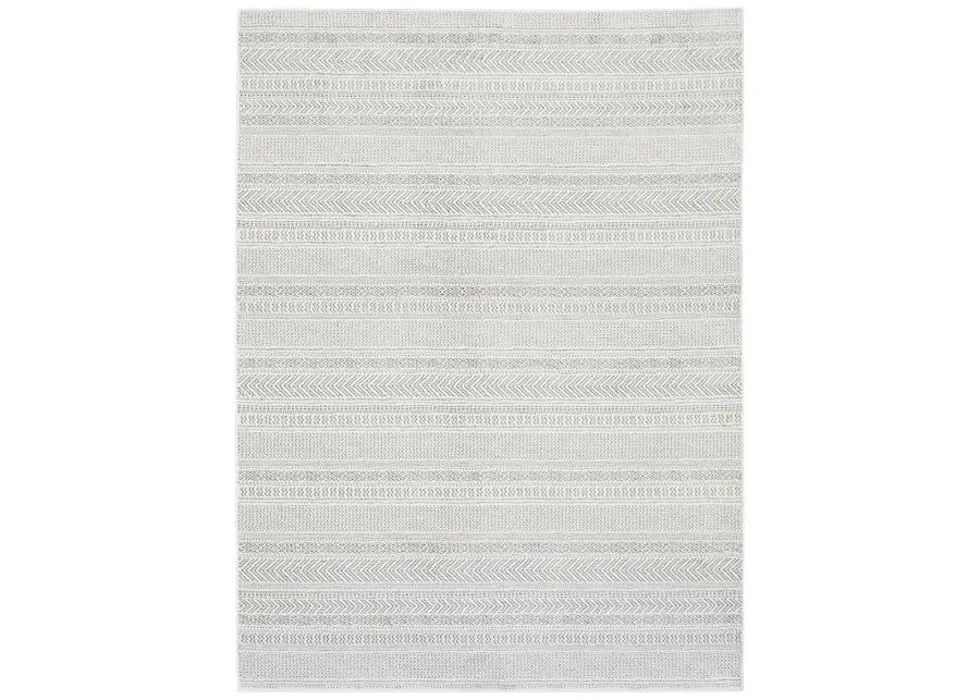 Montecito 2'3" x 7'6" White Rug