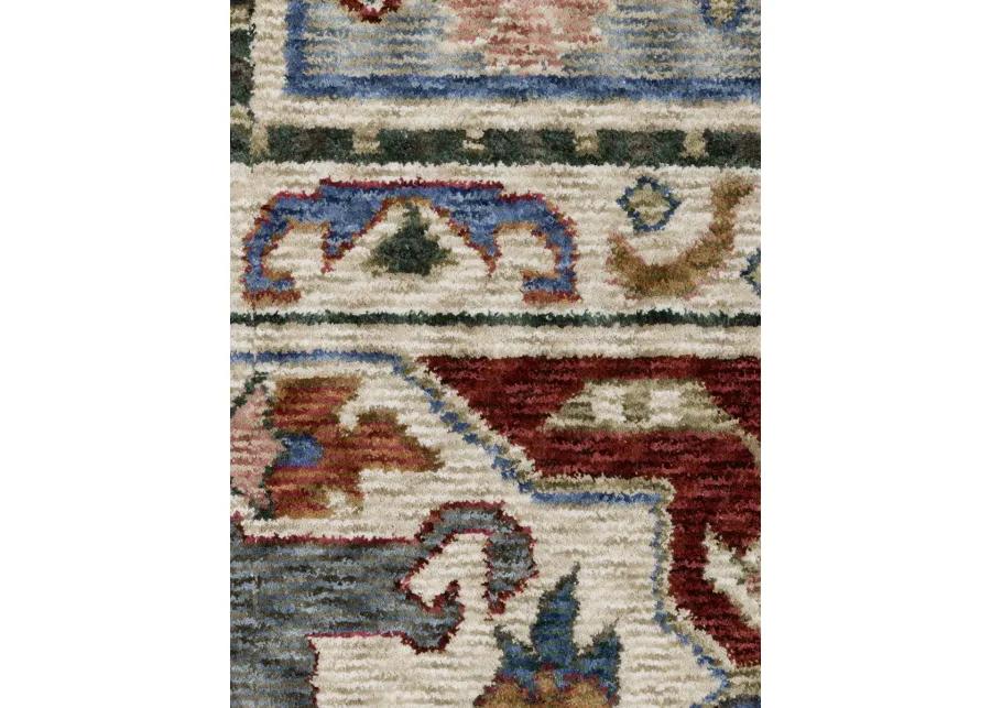 Hastings 3'10" x 5'5" Blue Rug