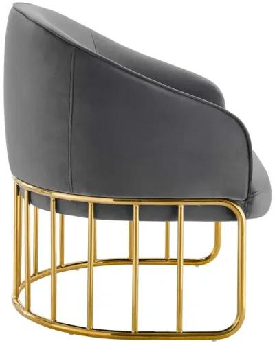 Legacy Performance Velvet Armchair