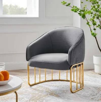 Legacy Performance Velvet Armchair