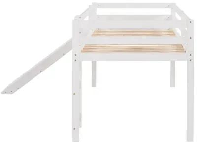 Merax Loft Bed with Slide