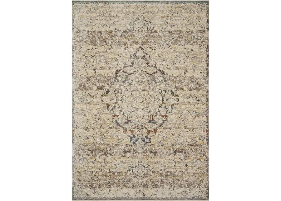 Lourdes Ivory/Multi 9'6" x 13'1" Rug