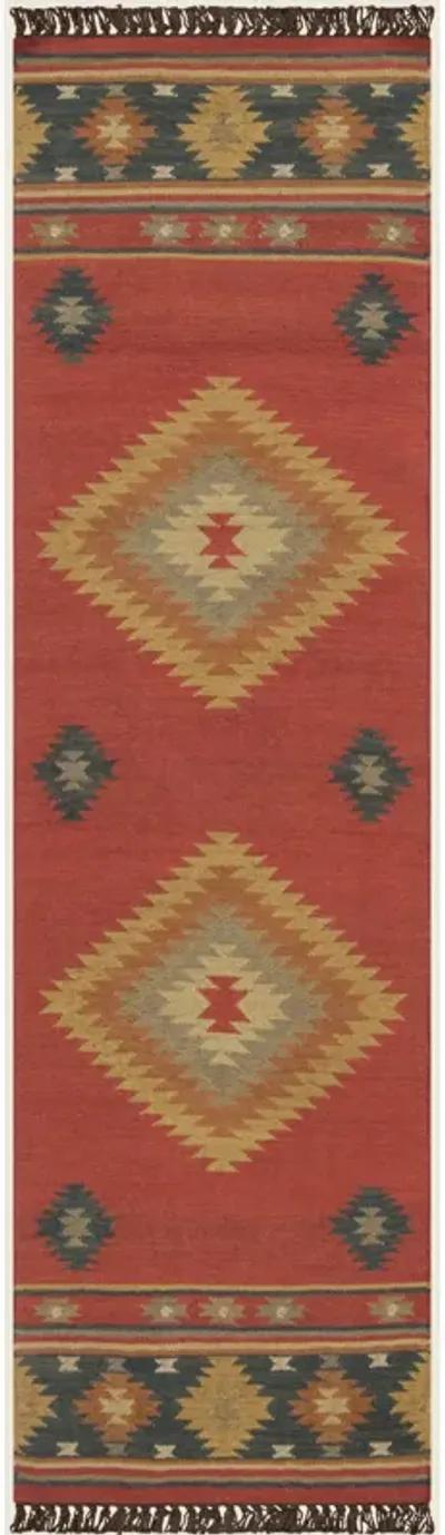 Jewel Tone JT-1033 2' x 3' Red Rug