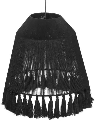 Bokaro Black Jute Pendant Lamp