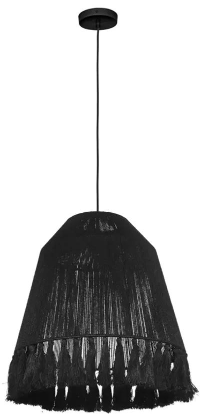 Bokaro Black Jute Pendant Lamp