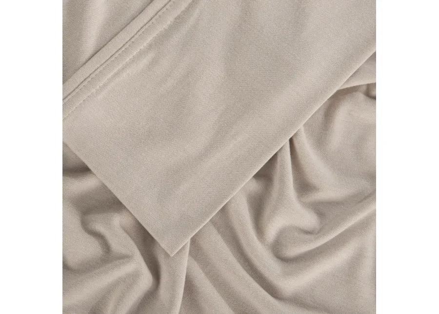 Hyper-Wool Split King/Split California King Sheet Set - Medium Beige