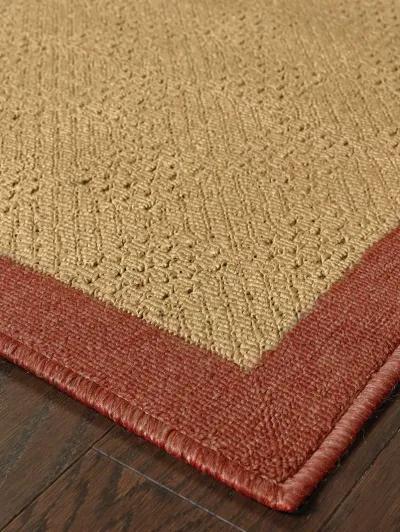 Lanai 7'3" x 10'6" Beige Rug