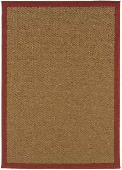 Lanai 7'3" x 10'6" Beige Rug