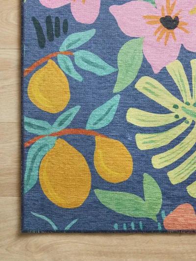 Veranda VRN02 Blue 3' x 5' Rug