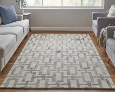 Lorrain 8919F Ivory/Taupe 9'6" x 13'6" Rug