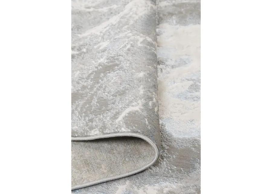 Azure 3539F 13' x 20' Silver/Gray/Ivory Rug