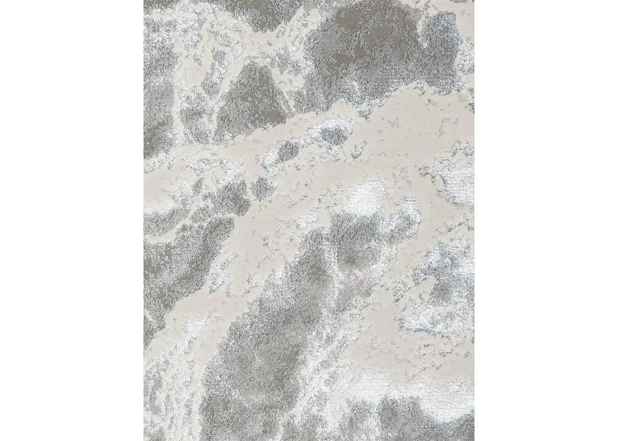 Azure 3539F 13' x 20' Silver/Gray/Ivory Rug