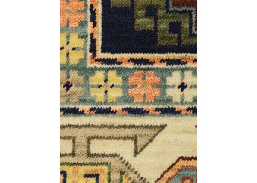 Lilihan 3'3" x 5' Blue Rug