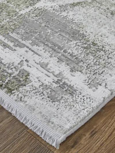 Cadiz 39N5F 4'10" x 7'10" Gray/Green/Silver Rug