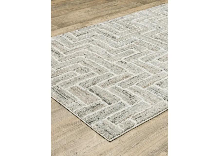 Cambria 5'3" x 7'6" Ivory Rug