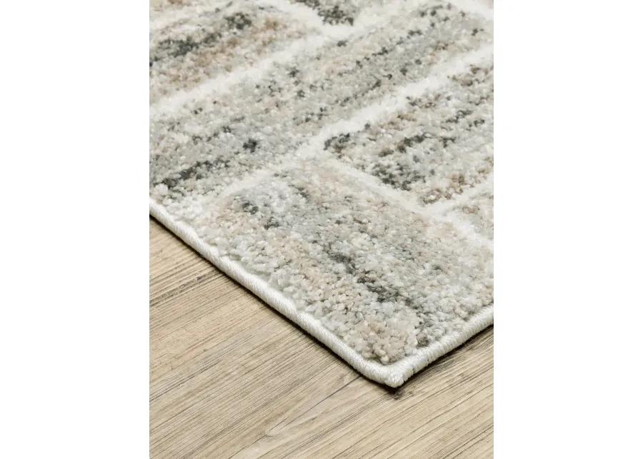 Cambria 5'3" x 7'6" Ivory Rug