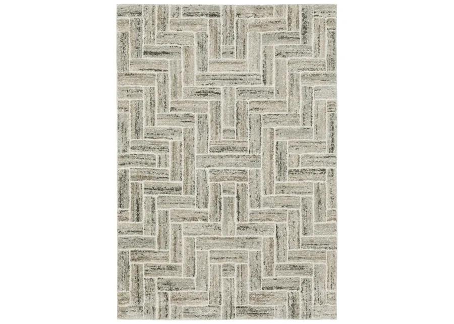 Cambria 5'3" x 7'6" Ivory Rug