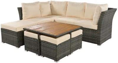 Merax Outdoor Conversation Sofa Set Patio Furniture Set