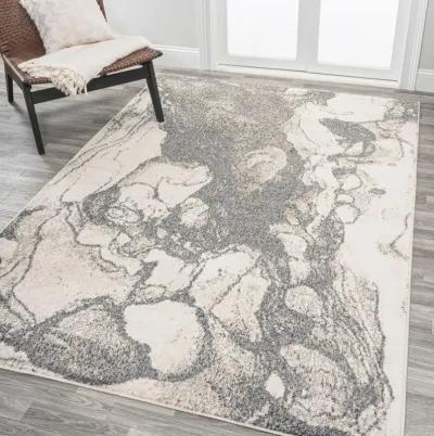 Marmo Abstract Marbled Modern Area Rug