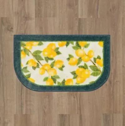 Lemon Grove Navy 2' x 3' 4" Kitchen Mat